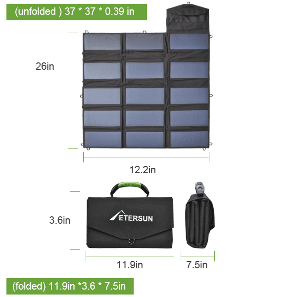 Portable 100W SOLAR PANEL